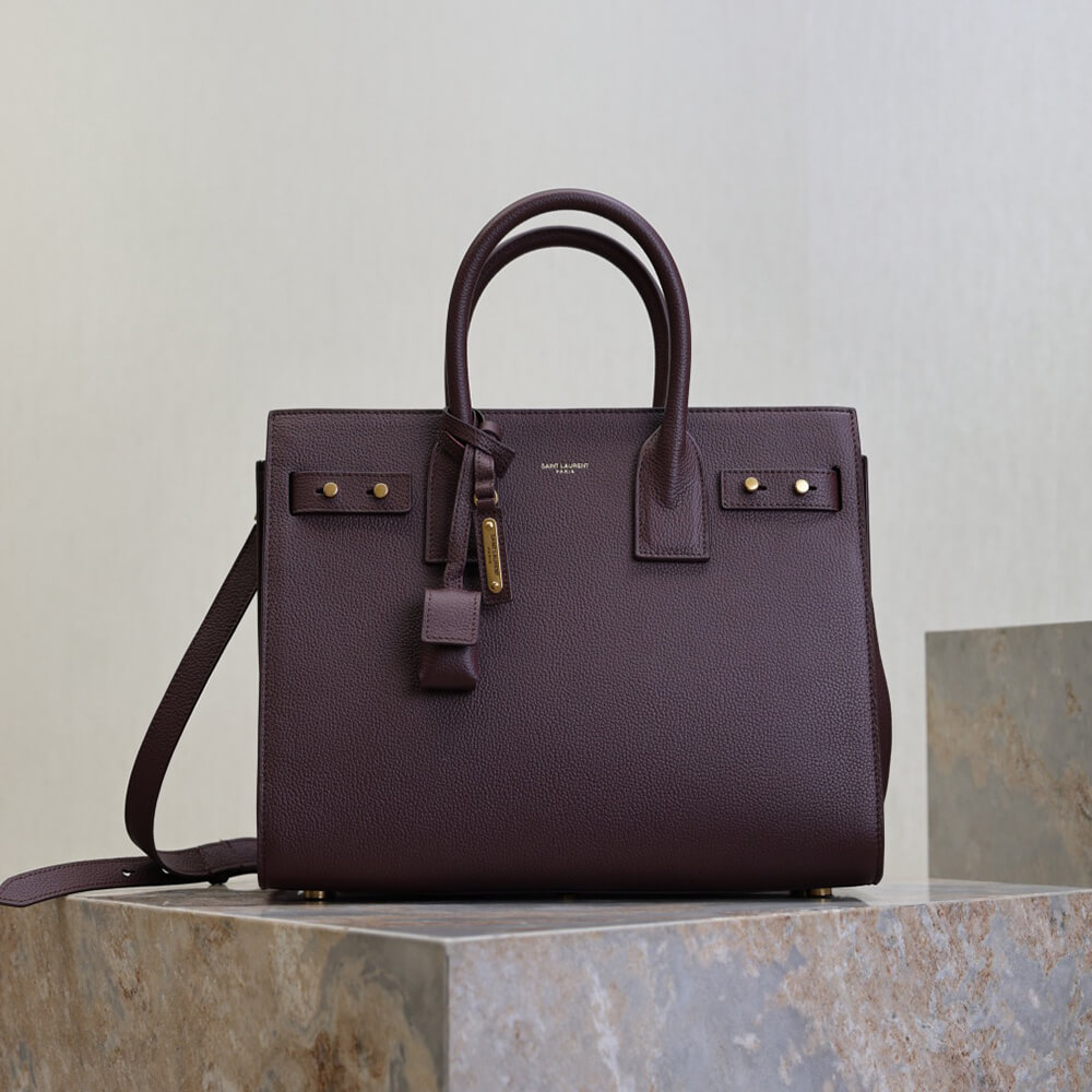 YSL SAC DE JOUR IN SUPPLE GRAINED LEATHER   SMALL(HIGH-END GRADE)